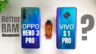 OPPO Reno 3 Pro vs VIVO S1 Pro: Speed | RAM Management | Display | Benchmark!