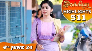 Ilakkiya Serial | EP 511 Highlights | 4th June 2024 | Shambhavy | Nandan | Sushma Nair