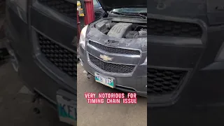 Chevy Equinox 2.4L Timing Chain Issue