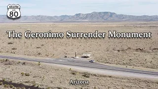 Checking Out The Geronimo Surrender Monument on Highway 80 in Arizona