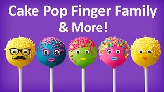 Cake Pop Finger Family Collection | Top 10 Finger Family Collection | Finger Family Songs