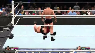 Brock lesnar vs Umar Maaz WWE2K15 x64 2016 01 14 21 31 46 61 x264