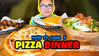 How to cook a PIZZA DINNER