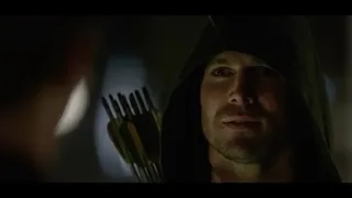 Oliver Queen being the best character in the Arrowverse for 3 minutes straight