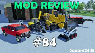 Farming Simulator 19 Mod Review #84 Bobcat 863, Excavators, Dozer, Backhoe & More!