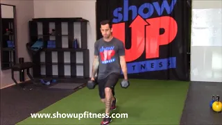 Walking Lunges: Show Up Fitness
