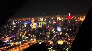 Helicopter flight over New York City at night #NYC 24-4-13