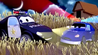 What is in Ben the tractor's field? The Car Patrol in Car City l Cartoons for Children