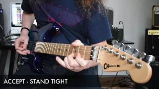 Accept - Stand Tight (Wolf Hoffman) Solo Cover by Sacha Baptista