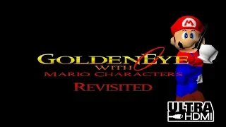 GoldenEye With Mario Characters Revisited - Full Livestream - Real N64 Capture (UltraHDMI)