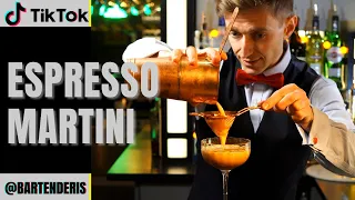 Espresso Martini recipe on TikTok