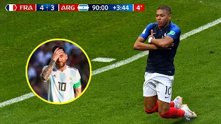 The Day Mbappe Destroyed Argentina & Made Messi Angry