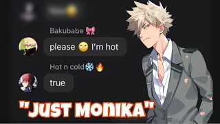 Just uraraka || just Monika || mha || creds in disc