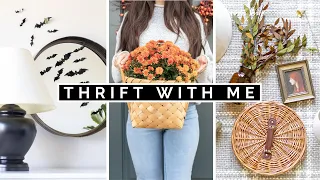 THRIFT WITH ME FOR FALL DECOR | GOODWILL VINTAGE THRIFT HAUL