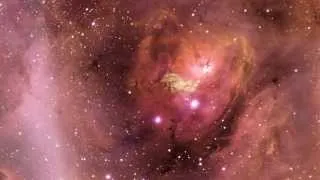 Zooming in on the Lagoon Nebula