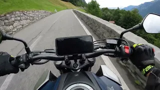 Honda CB125R 2021 Klausenpass Switzerland | 4K60