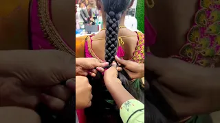 five strand braid #hair #hairstyle #indian #indianwedding #dahanu #bridalhairstyle