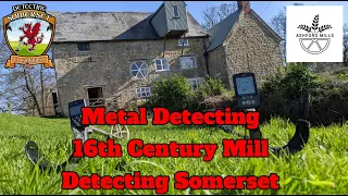 Metal Detecting 16th Century Mill With Detecting Somerset....#cacapoopoo #luvpuff #ringuspullus