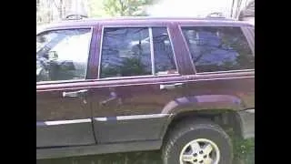 1995 Jeep Grand Cherokee 4x4 video walk-around. For Sale $2,000
