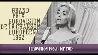 Eurovisión 1962 - My Top 16