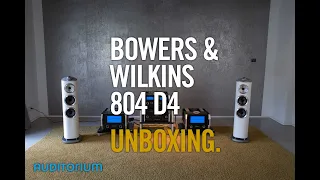 Unboxing Bowers Wilkins 804 D4