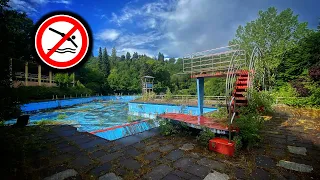 WARUM IST DIESES FREIBAD GESCHLOSSEN?😨 | Verlassenes WALDFREIBAD am FLUSS | LOST PLACE