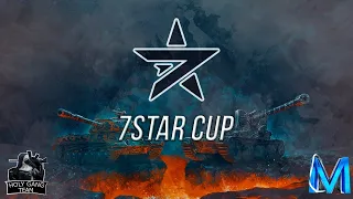 7STAR CUP День первый / HOLY GANG TEAM vs  WebsOutsourcing и HGT vs 7STAR / WoT Blitz