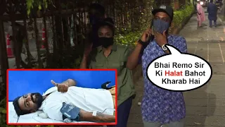 Dharmesh Started Crying Badly Outside Hospital After Seeing Remo D'souza Condition In ICU