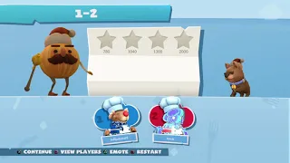 Overcooked 2 - Seasonal Updates: Winter Wonderland 1-2 - 2 Player - 4 Stars