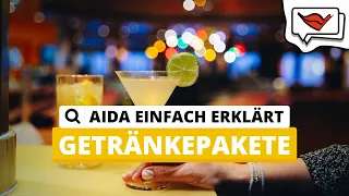 Getränkepakete | AIDA einfach erklärt 💡