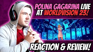 Polina Gagarina - Kamen Na Serdce (Remix) - Grand Final - Worldvision 23 (REACTION!!!)