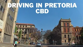 Pretoria CBD - Driving around - Gauteng, South Africa