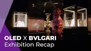 〈BVLGARI Colors〉 exhibition (Recap) | OLED X BVLGARI