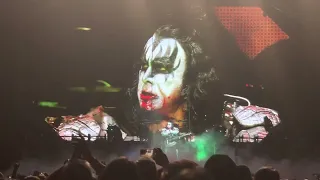 KISS God Of Thunder - KISS End Of The Road World Tour Qudos Bank Arena Sydney 26/8/22