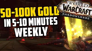 Weekly 5 Minute Farms that can give 50-100k Gold per Week