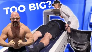 400LB MAN GETS HIS BODY FAT TESTED! | DEXA SCAN