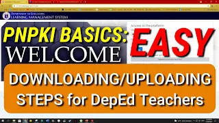 How to UPLOAD/DOWNLOAD PNPKI Application form for DEPED TEACHERS