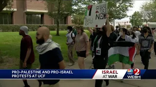 University of Central Florida students join in as pro-Palestinian protests sweep campuses nationwide