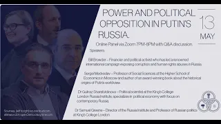 Power and Political Opposition in Putin's Russia: OFQE Panel Discussion