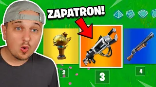 Znalazłem LEGENDARNY ZAPATRON w Fortnite (NIE CLICK BAIT)