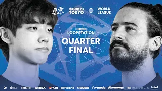 DICE 🇰🇷 vs ROBIN 🇫🇷 | GBB 2023: WORLD LEAGUE | BOSS LOOPSTATION CHAMPIONSHIP | Quarterfinal