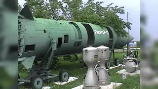 "Пуск" баллистических ракет в Музее РВСН в Побугском (Первомайск)