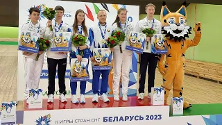 Россия, Беларусь и Узбекистан лидируют по медалям на II Играх стран СНГ