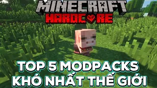 Top 5 Modpacks Khó Nhất Minecraft!