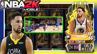 KLAY THOMPSON IS A CHEAT CODE ‼ NBA 2K Mobile Finals Theme