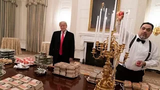 Who’s cooking for the Trumps during the shutdown? It’s probably not McDonald’s.