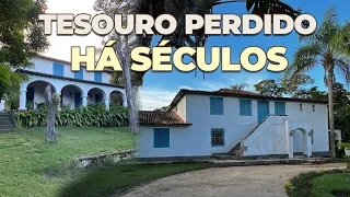 A lenda do TESOURO ANTIGO da ESTÁTUA sem CABECA! I FAZENDA SANTO ANTÔNIO DA CACHOEIRA