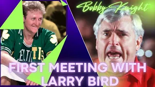 🅱obby 🅺night on the FIRST meeting with Larry Bird☐...Larry need somebody chasing him...☒