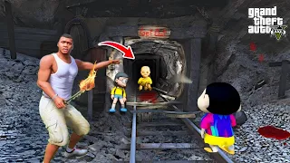 Franklin & Shinchan Fight and Escaped from Scary Teacher Home in GTA5 | GTA V TAMIL | Avengers