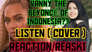 Vanny Vabiola Reaction Video - Listen Cover ( Beyoncé ) REACTION/REASKI